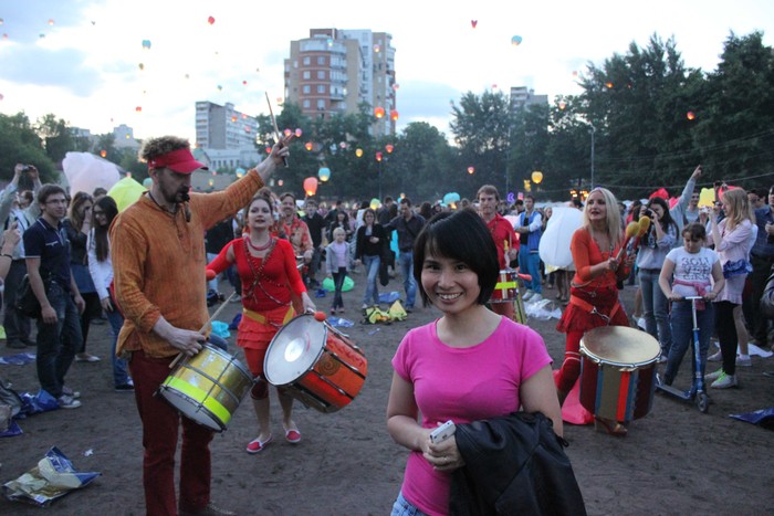 Lung linh lễ hội thả đèn trời tại Moscow, Nga ảnh 7